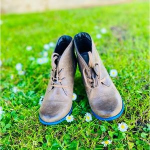 Leather Boots Lace Ups